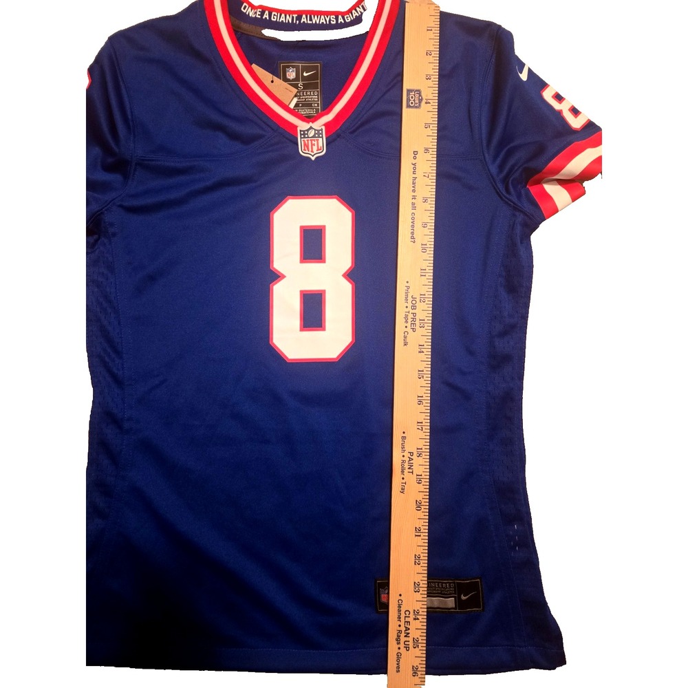 Nike NY Giants Daniel Jones #8 Jersey Women's Size S‎ Royal Blue NWT - Picture 8 of 15